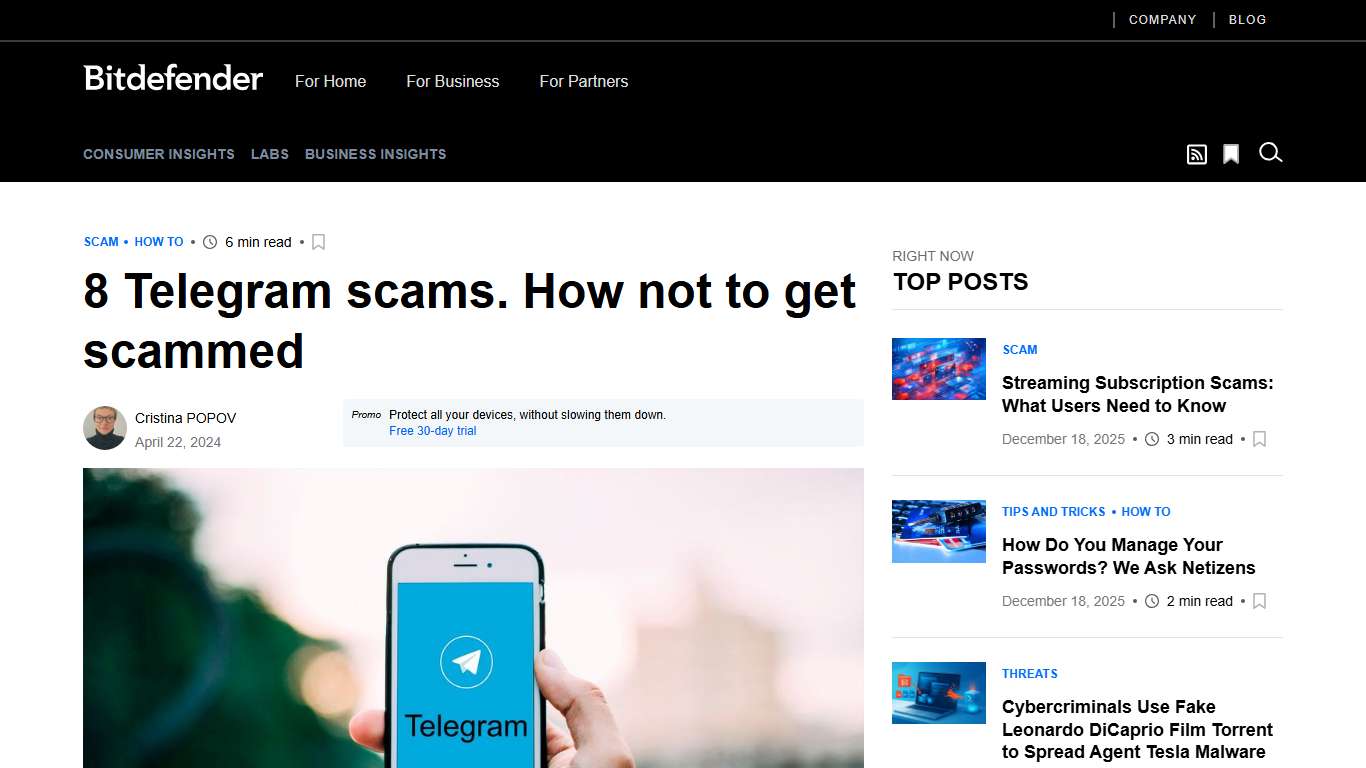 8 Telegram scams. How not to get scammed