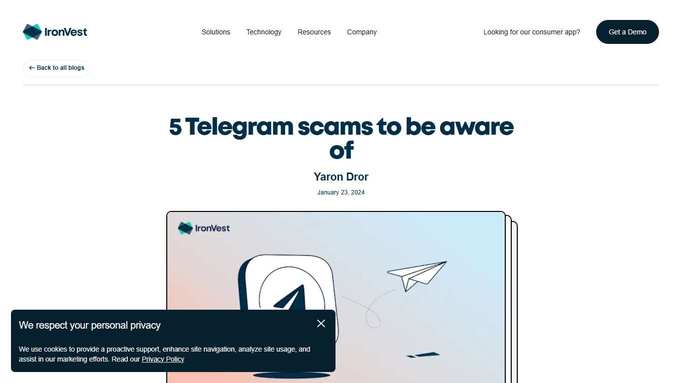 5 Telegram scams and how to spot them – IronVest